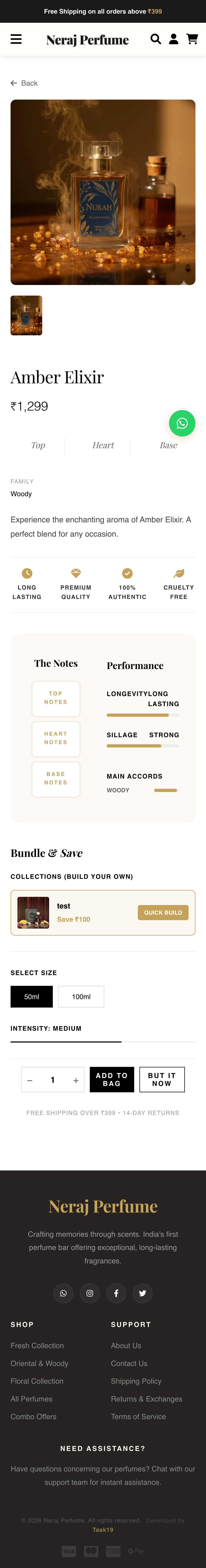 Editorial Bold style (Mobile)